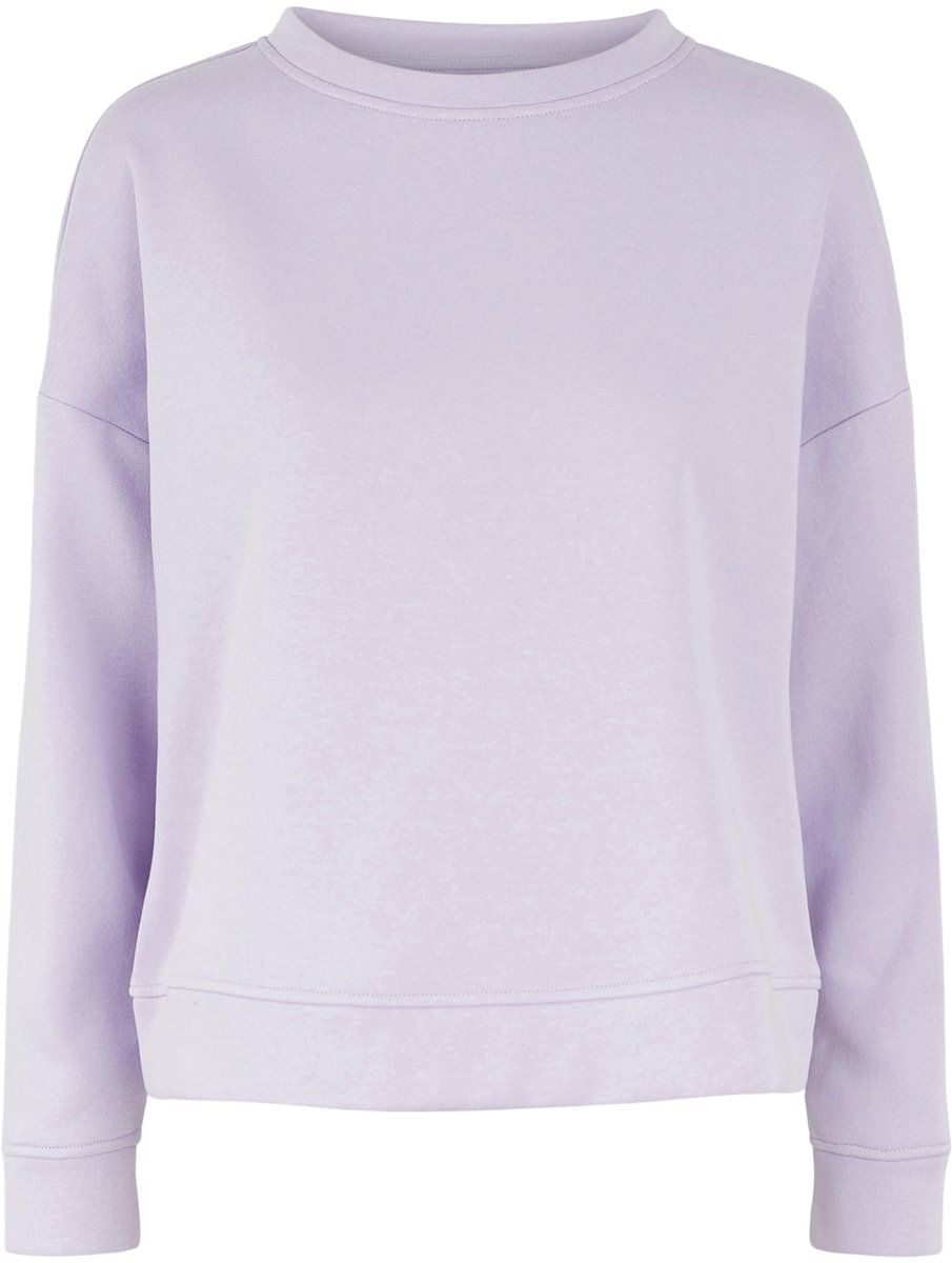 Pieces Sweater - Loungewear Top - 2 - Huispak top - Jogging trui - Lavender / XXL