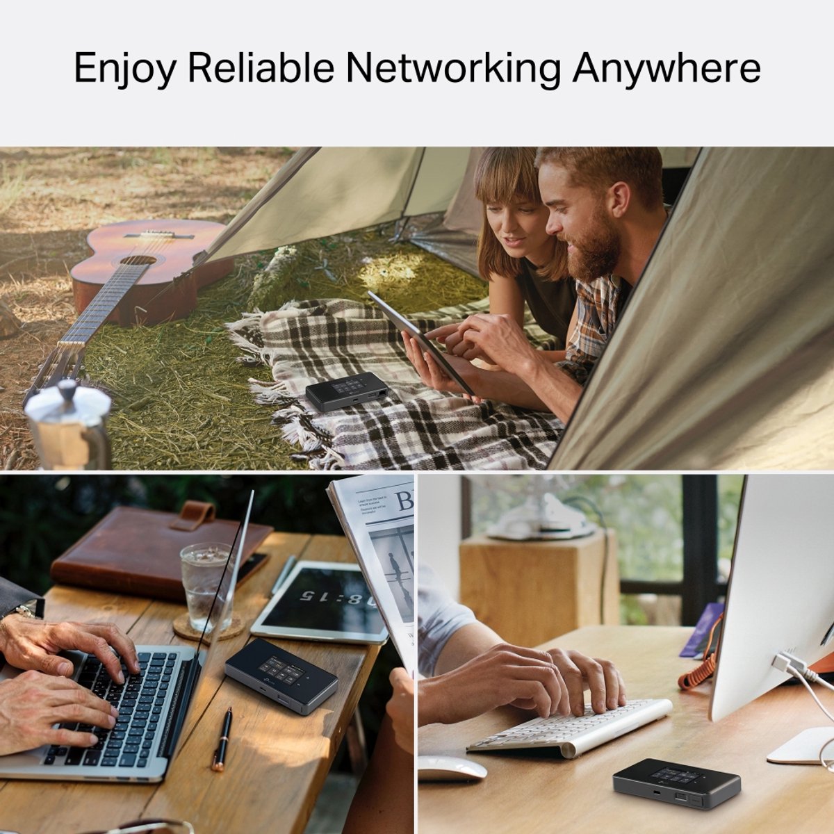 TP-Link M8550 - MiFi Router- 5G - WiFi 6E - Mobiele 5G WiFi Hotspot - Voor Onderweg – foto 3