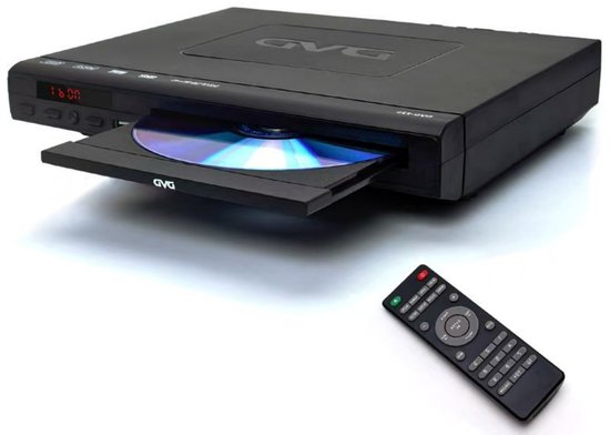EXCITAT DVD speler - DVD speler usb - multifunctionele speler - met AV kabel, CD speler, met afstandsbediening van Excitat — afbeelding 2