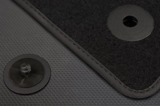 Tapis de voiture Opel Vivaro L2 - Année de construction : 2001 - 2014 - Ajustement d'origine - 2 pièces - Matériau : Velours