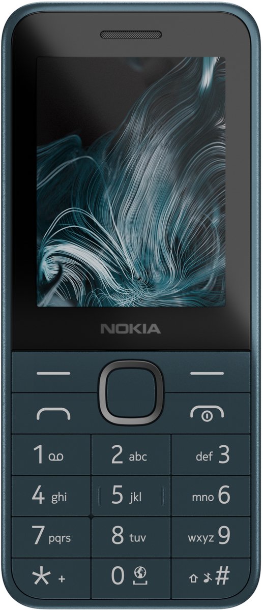 HMD Nokia 225 (2024) 6,1 cm (2.4") 91 g Donkerblauw Basistelefoon