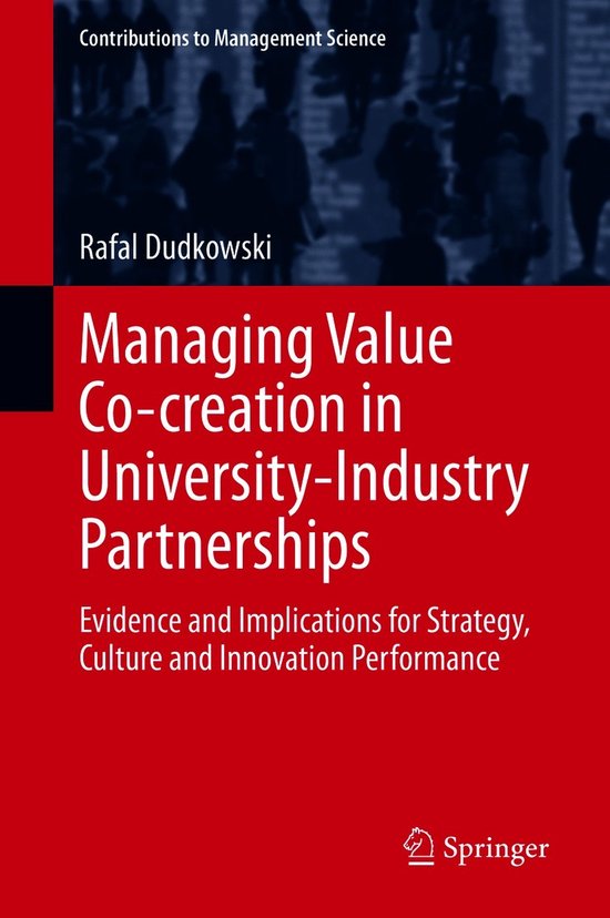 Managing Value Co creation in University Industry Partnershi ... - cover