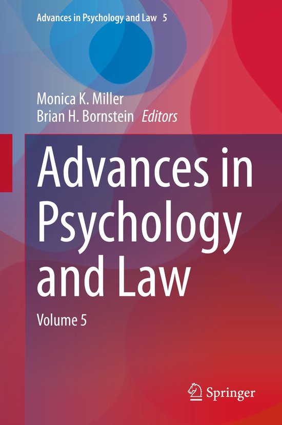 Advances in Psychology and Law - cover