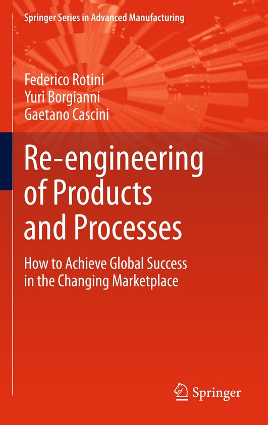 Re-engineering of Products and Processes - cover