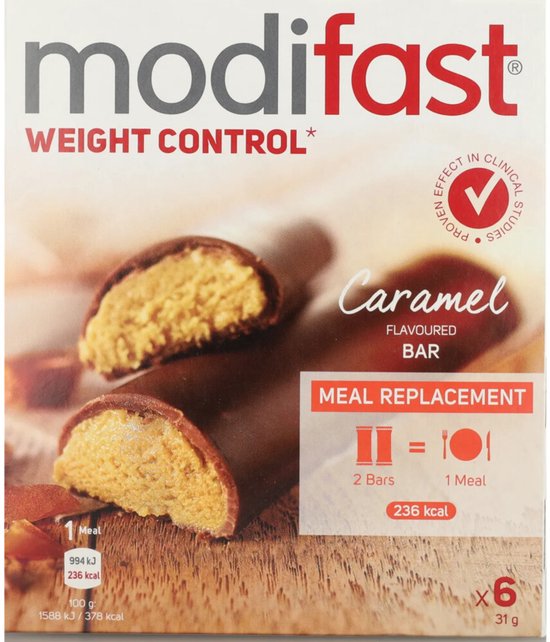 Modifast Repen Karamel - 6 x 186 gr - Voordeelverpakking — afbeelding 4