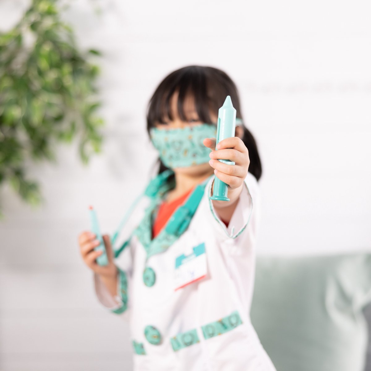 Melissa & Doug – Verkleedset dokter – Inclusief stethoscoop met geluid — afbeelding 9
