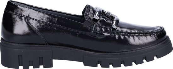 Waldläufer Laque H Slip-On Chaussures à enfiler Femme - Zwart - Taille 41,5