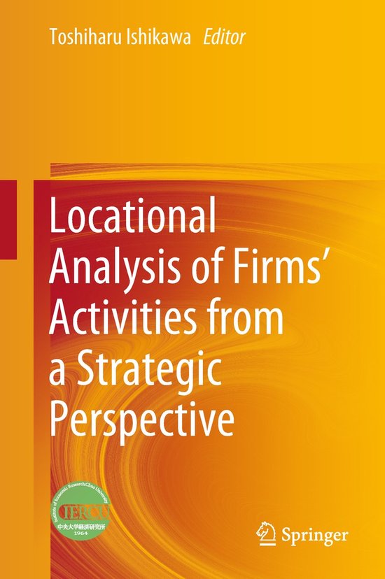 Locational Analysis of Firms Activities from a Strategic Per ... - cover