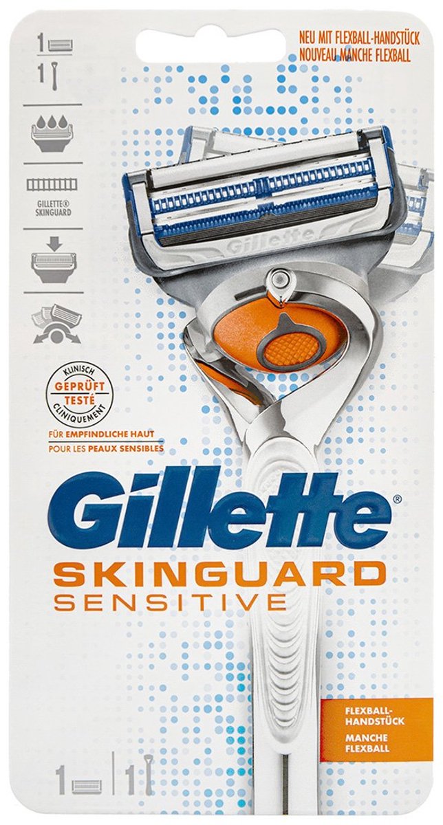 Gillette SkinGuard Sensitive Men's Razor Clinically Tested for Sensitive Skin