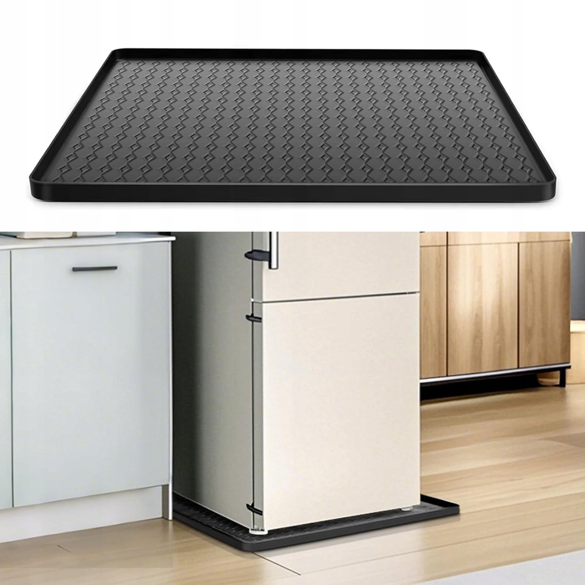 Siliconen Lekbak Siliconen Koelkast Vloermat Voorkomt Waterdruppel Vriezer Mat Lade Mini Koelkast Lekbak Voor Wasserij Slaapzaal Wasmachine