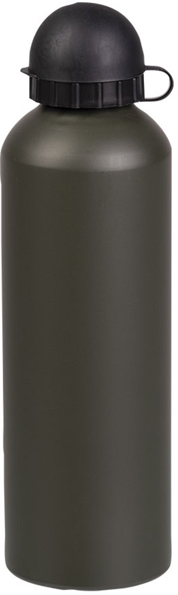 Mil-Tec Aluminium fles 750ml, olijfgroen