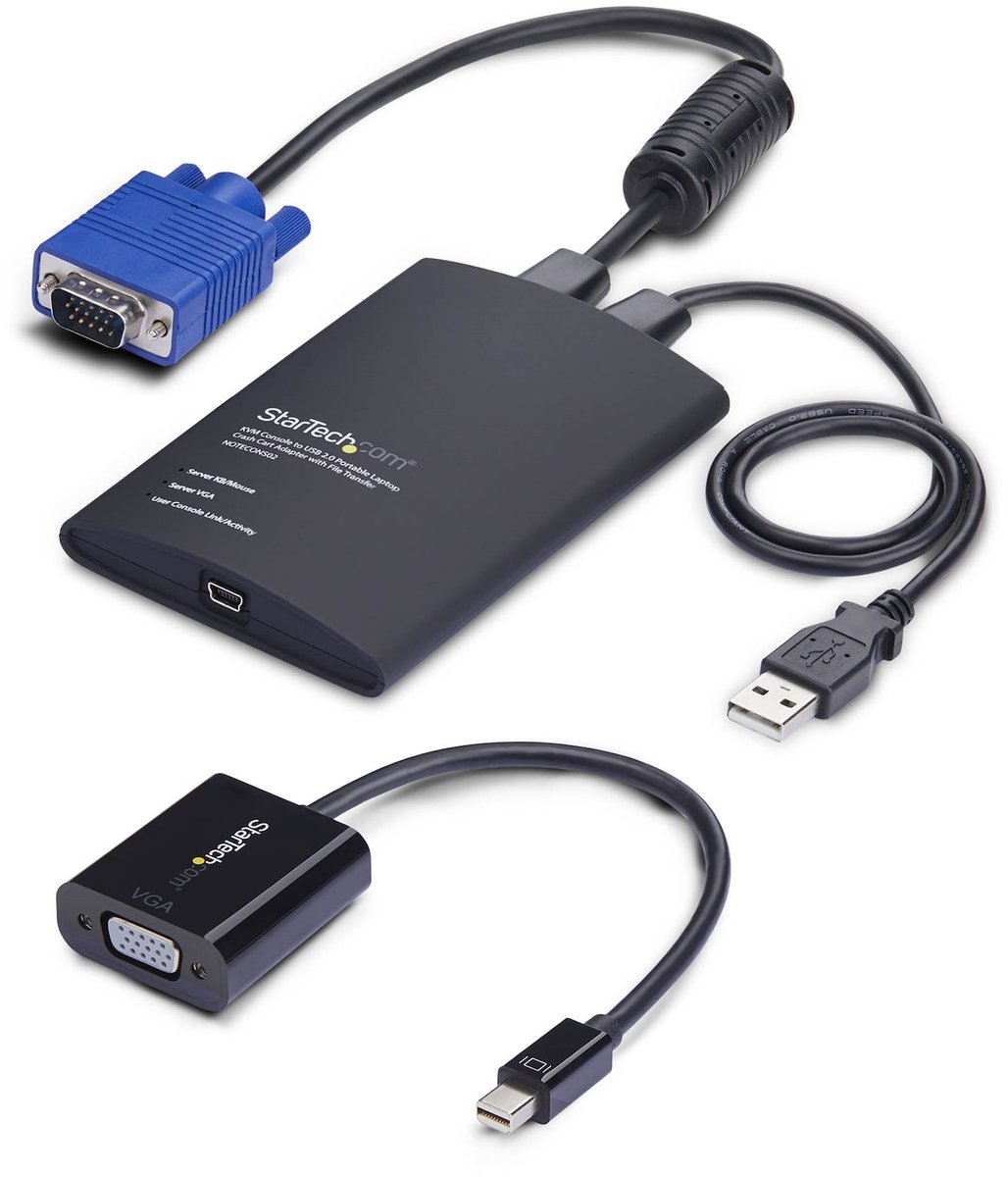 StarTech.com Draagbare Laptop Crash Cart Adapter