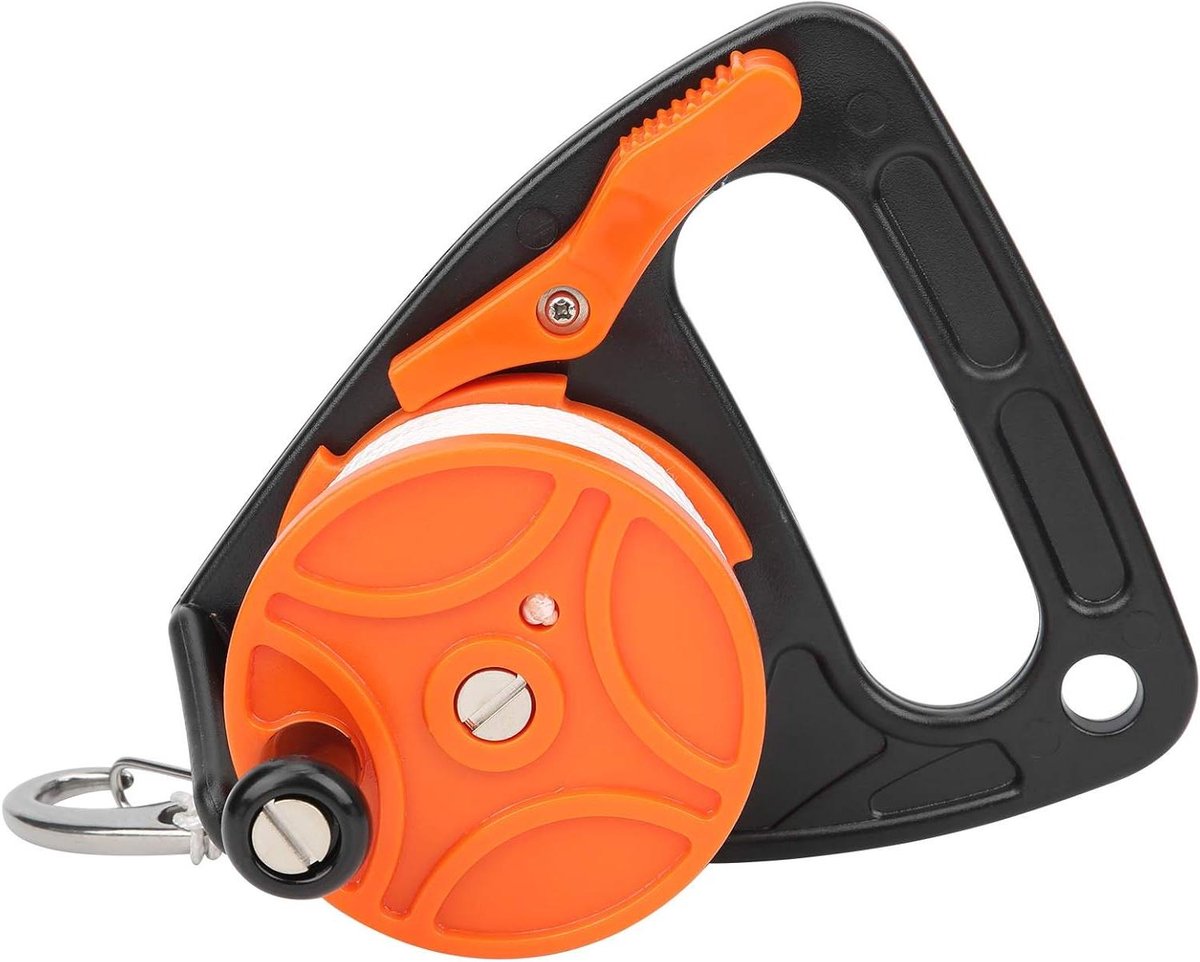 Duiklijn Reel 150ft met Handvat voor Duiken en Snorkelen - Handige Duiklijn Reel met Multifunctioneel Design