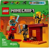 LEGO Minecraft De lavastrijd in de Nether voor kinderen - 21266