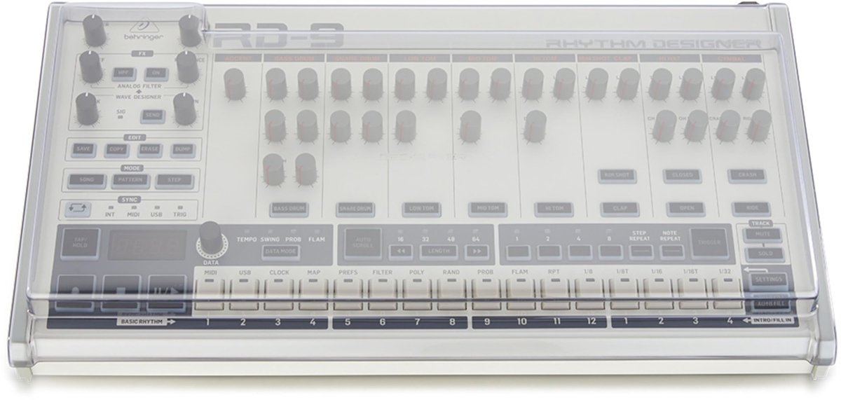 Decksaver Behringer RD-9 Cover - Cover voor keyboards