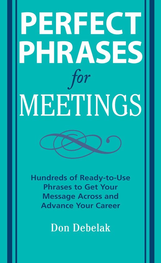 Perfect Phrases for Meetings - cover