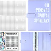 A6 Cash Budget Binder Waterdicht PU-leer 6-gaats Organizer met A6 Cash Budget Binder Waterdicht PU-leer 6-gaats Organizer met