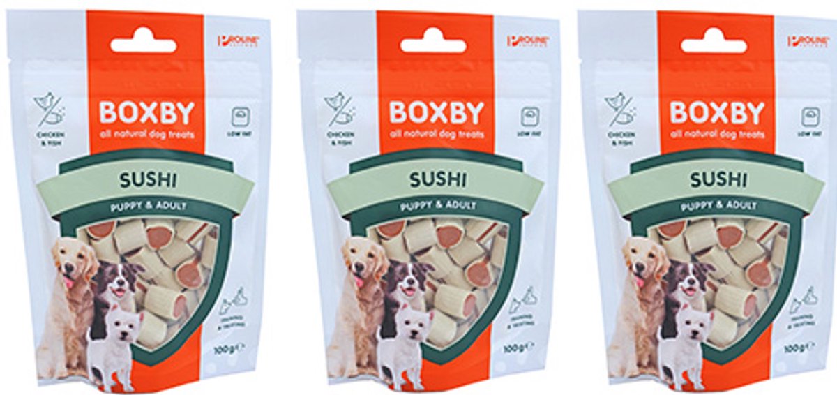 Proline Boxby sushi, 100 gram - per 3 zakjes