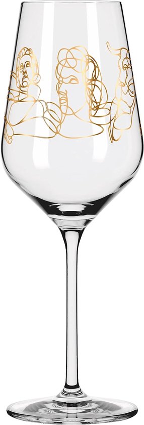 Waterglas Ferm Living Ripple Frosted 200 ml (Set van 4) | Interior