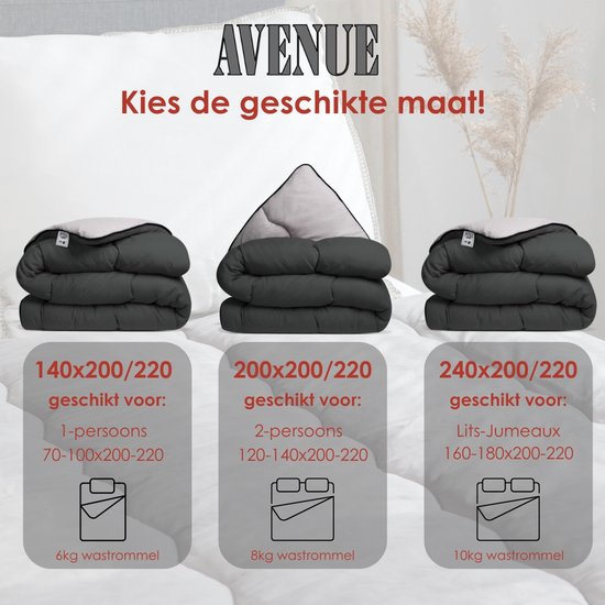 Avenue - Luxe en makkelijk dekbed zonder overtrek – Hoesloos 1 persoons dekbed 140x200 cm – Anti-allergisch & hygiënisch – Wasbaar op 60°C – Wolkenzacht en soepel – Panter luipaard /Taupe grijs