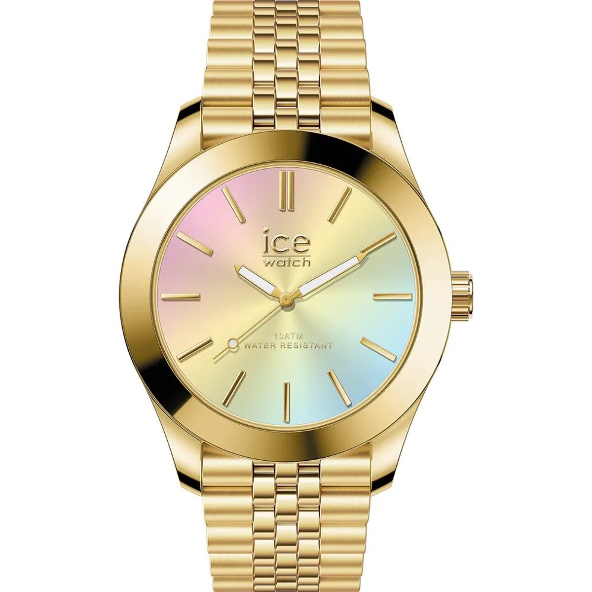 Ice Watch ICE steel - Gold rainbow 024747 Horloge - Staal - Goudkleurig - Ø 34 mm