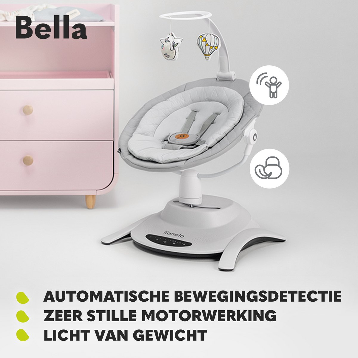 BrandLine Group Sp. z o.o. Lionelo Bella Wipstoel 6in1 thumbnail 6