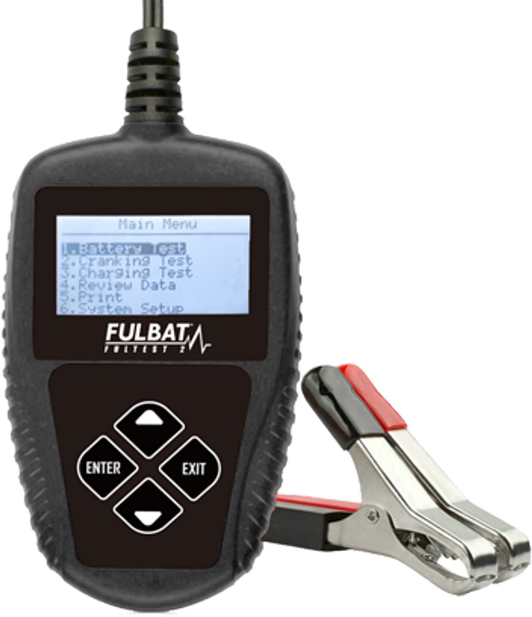 Fulbat Accutester 12V – Accu Tester voor Auto & Motor (Fultest 2) | Universeel