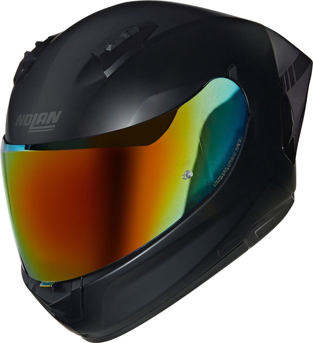 Nolan N60-6 Sport Irido 334 Zwart Rood Mat Integraalhelm - Maat XL - Helm
