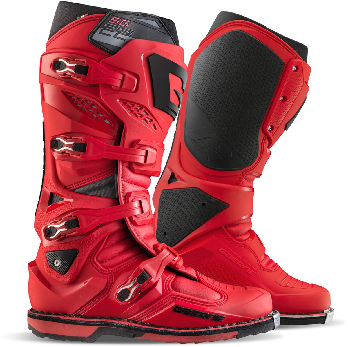 Gaerne SG-22 Rood Crosslaarzen - Laars