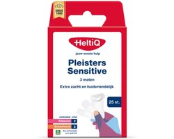 Heltiq Pleisters sensitive 3 maten 25 - 25 stuks