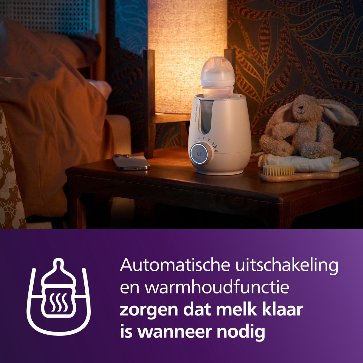 Philips Avent 2-in-1 Flessenwarmer & Sterilisator thumbnail 6