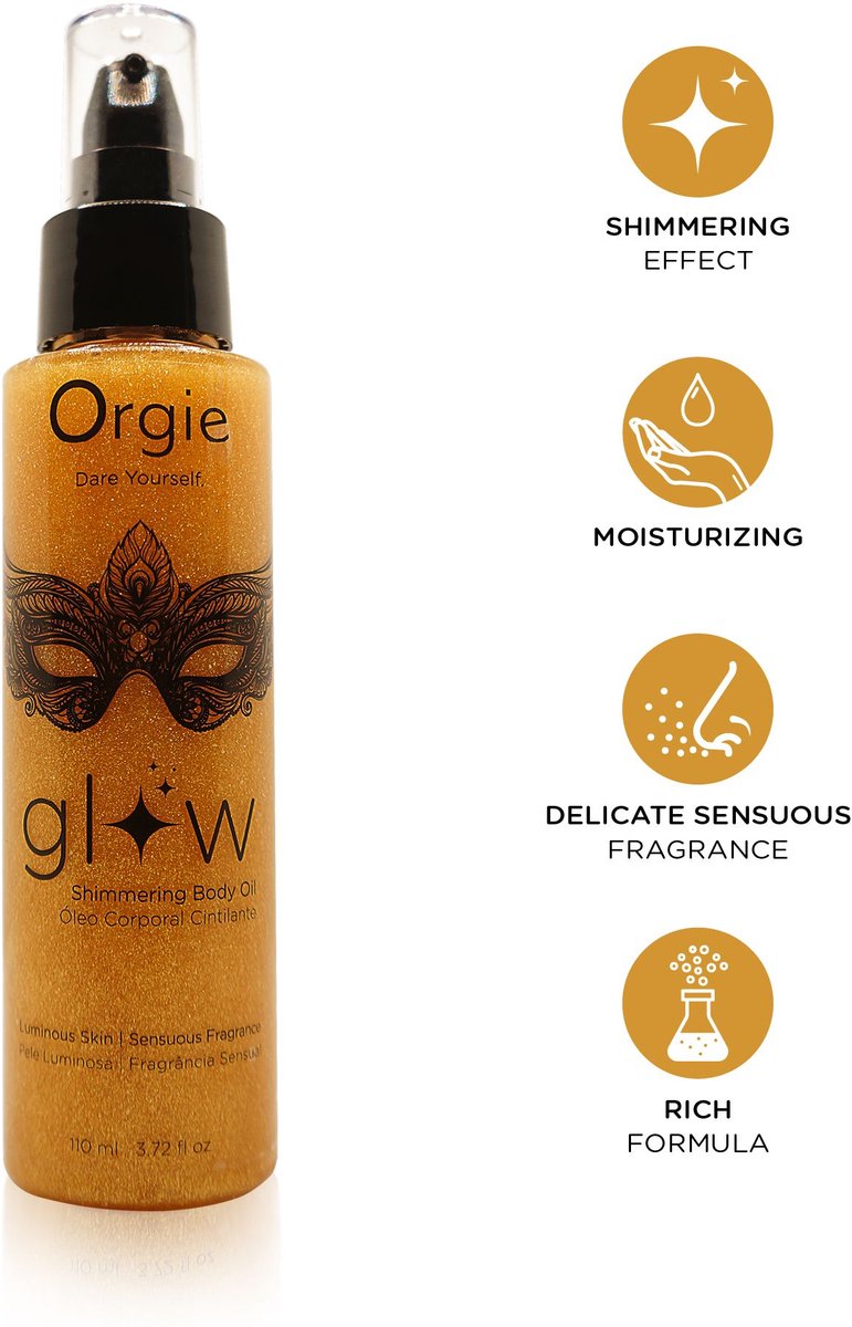Glow - Shimmering Body Oil - 3.72 fl oz / 110 ml