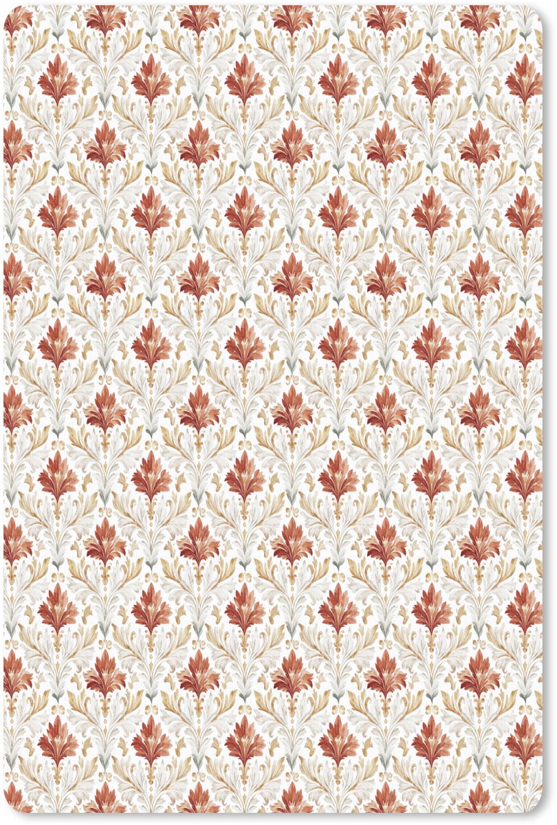 Muismat 18x27 cm - Mousepad Chic - Bloemen - Patroon - Muismatten