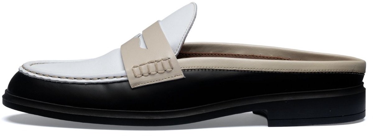 Isabel Bernard - Vendôme Blandine - Dames - Loafers - Wit/Zwart