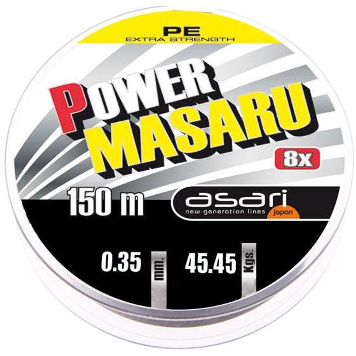 Asari Power Masaru Gevlochten Vislijn 150 M Groen 0.200 mm