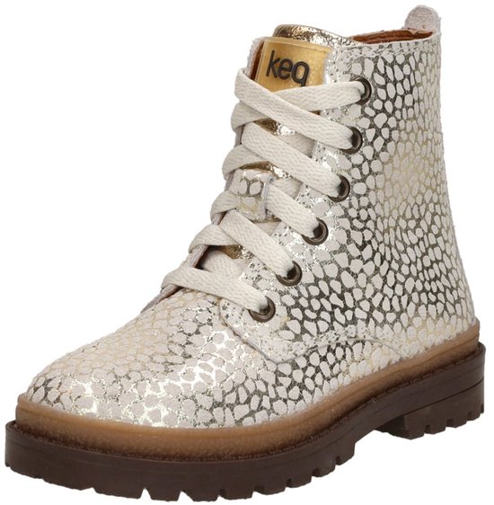KEQ Chaussure à lacets haute Chaussure à lacets haute - couleur or - Taille 23