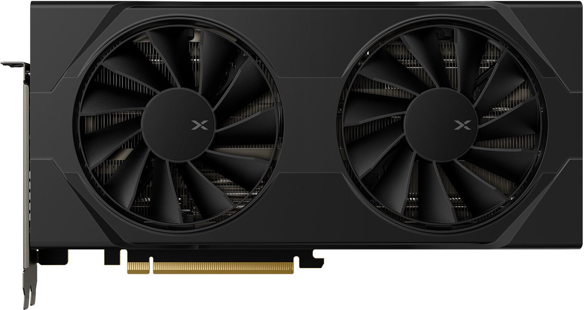 XFX Radeon RX 9060XT Swift Dual Fan OC Black 16GB - Videokaart