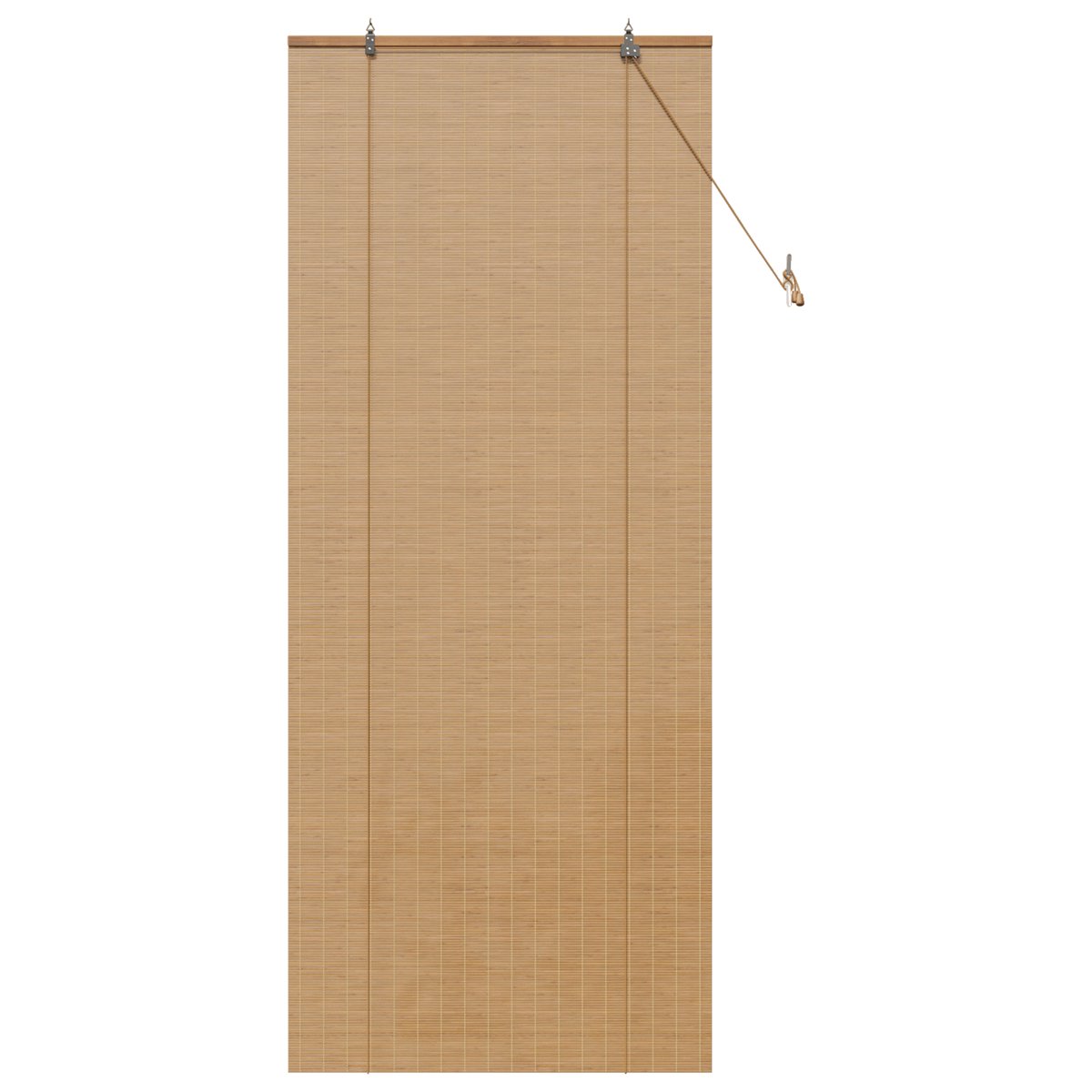 vidaXL - Rolgordijn - Bruin - 80 - x - 220 - cm - Bamboe