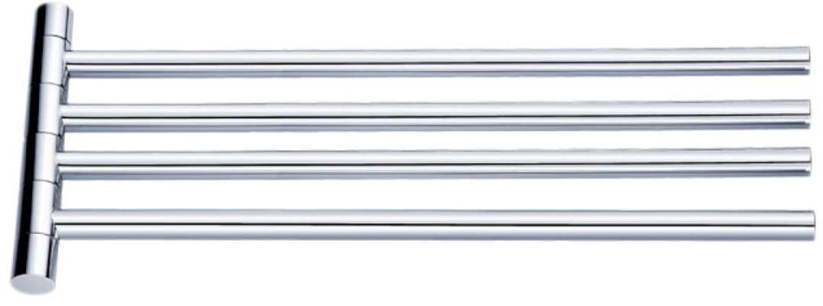 Nimco Bormo - 4-lids handdoekhouder, draaibaar, chroom BR 11096-4-26