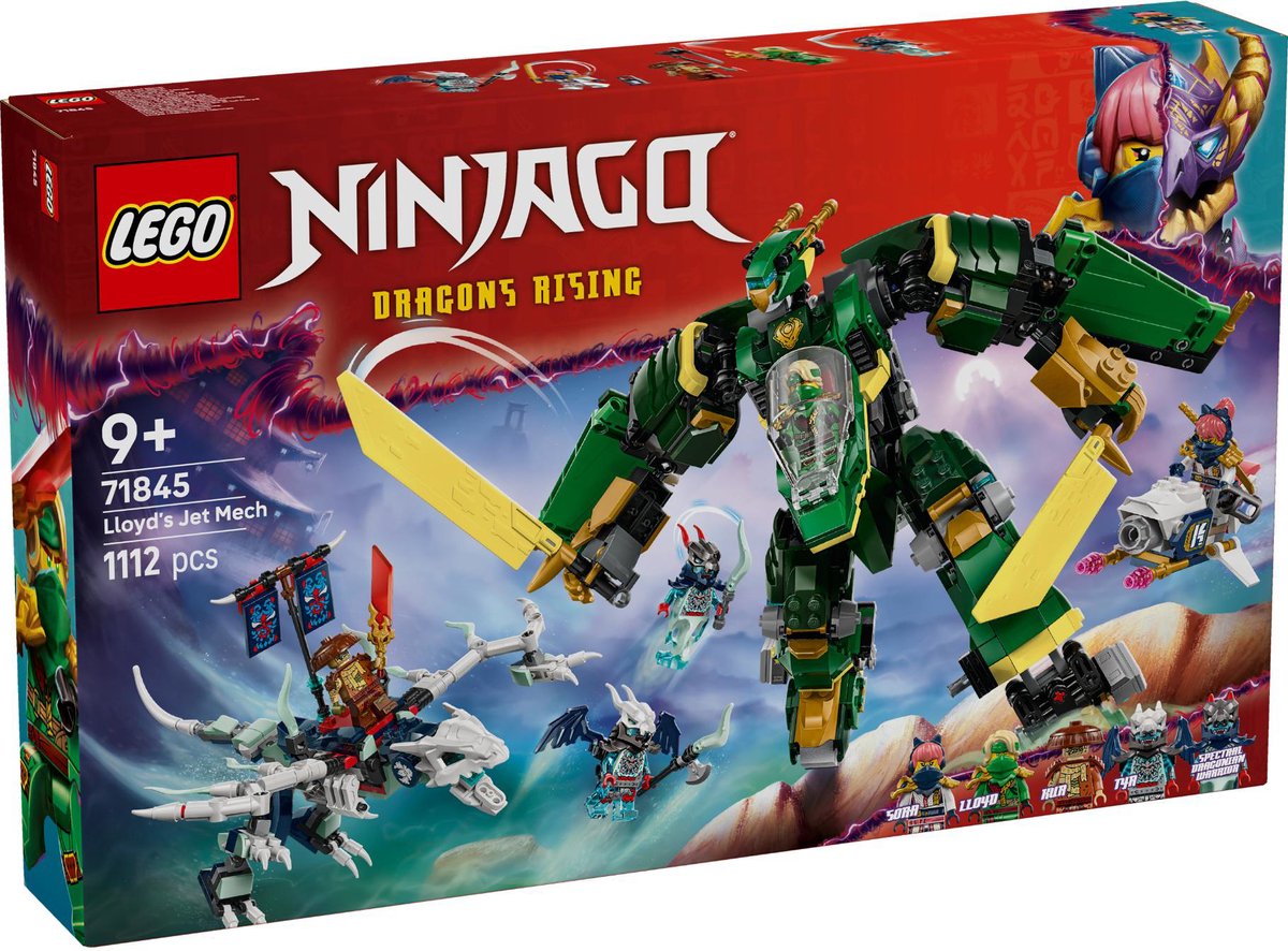 LEGO 71845 Ninjago Lloyds Vliegtuigmecha