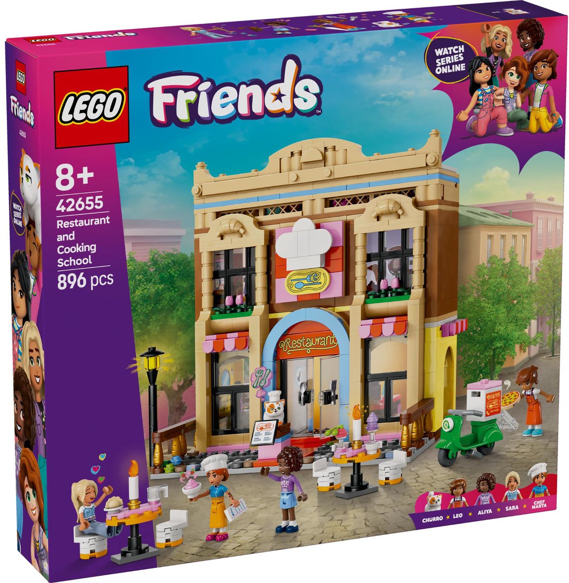 LEGO 42655 Friends Restaurant en kookschool