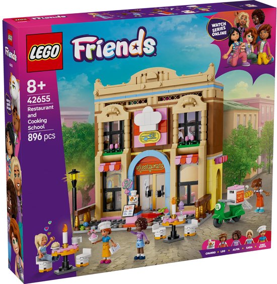 LEGO Friends Restaurant en kookschool - 42655