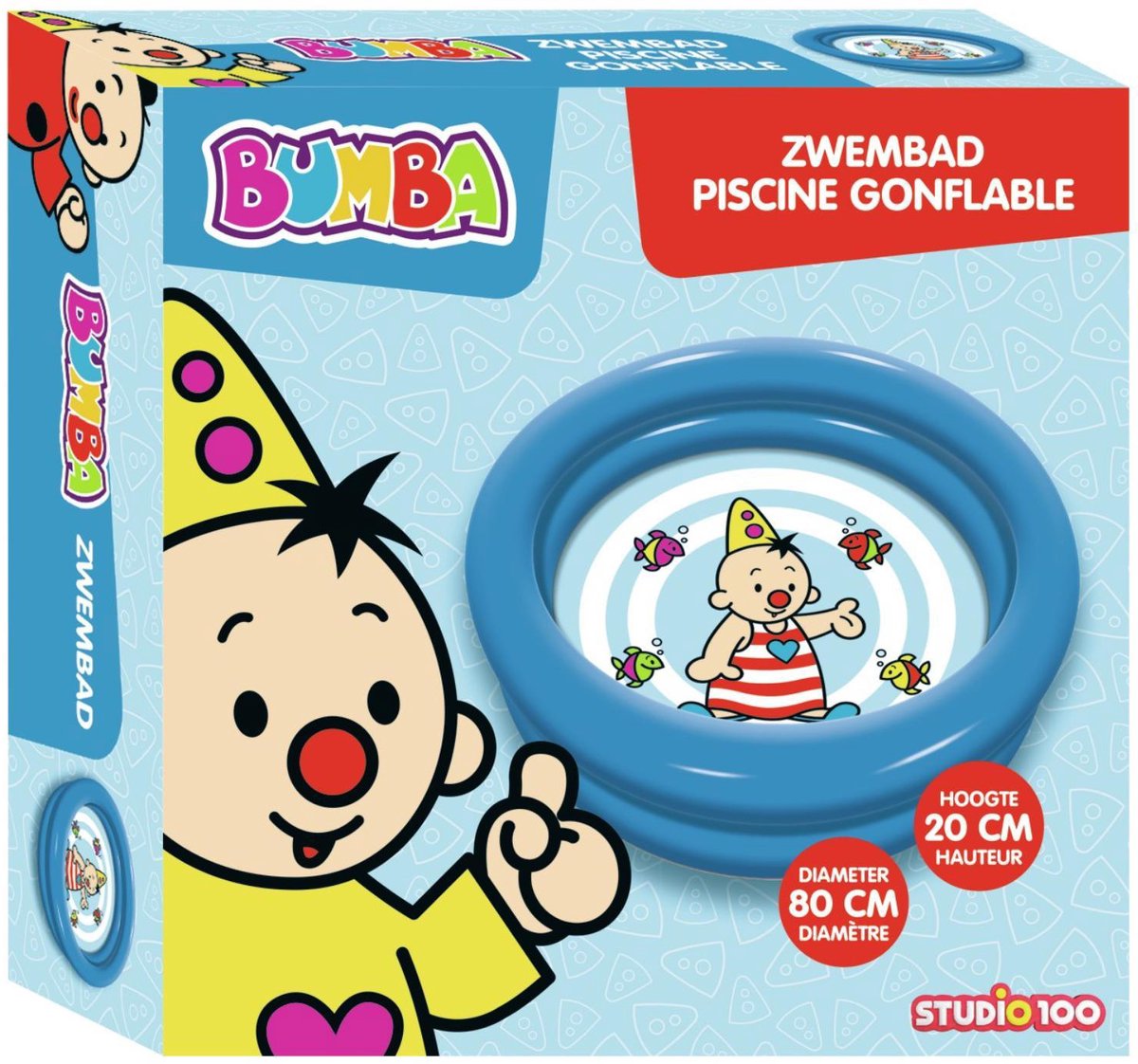 Bumba zwembad - opblaasbaar - diameter 80 cm