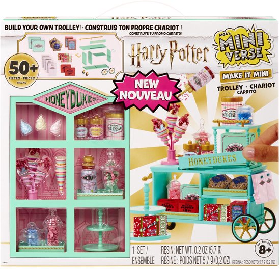 Coffret de jeu Miniverse Make It Mini Harry Potter Honeydukes de MGA