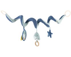 Trixie Activiteitenspiraal - Mr. Shark - Voor Maxi-Cosi, Buggy of Box - Met afneembare speeltjes