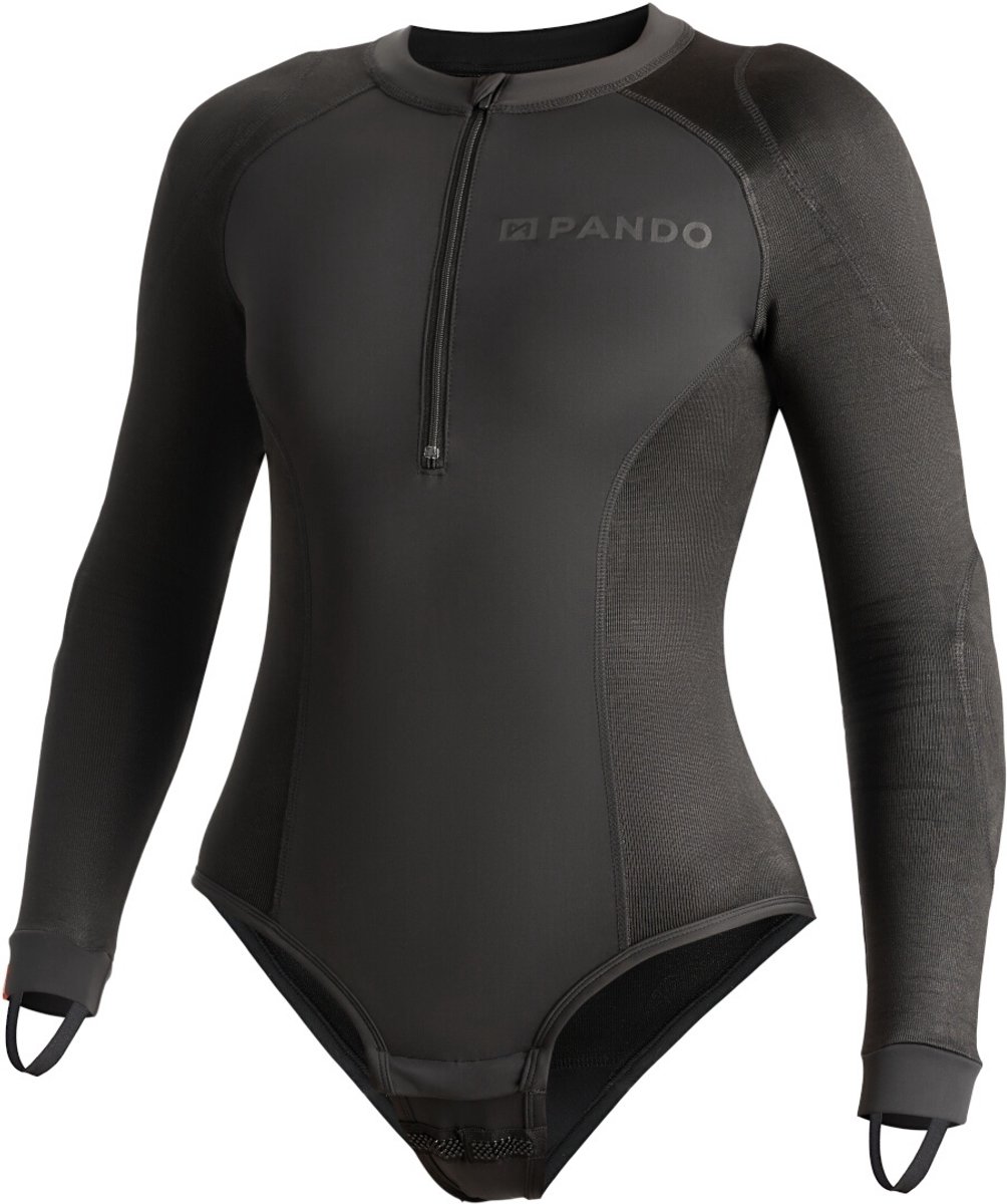 Pando Moto Shell WW 02 Body Dames zwart - maat XXXL