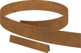 vidaXL - Grasafscherming - Roestig - 450 - x - 0,05 - x - 10 - cm - Cortenstaal