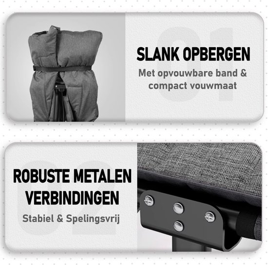 Lit de camping extensible 190x70x40 cm | Lit pliant jusqu'à 150 kg | Avec Matras intégré et poches latérales | Lit de camp stable avec sac de transport | Lit d'invité