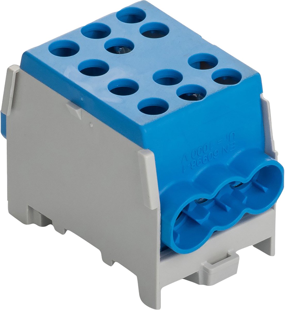 POLLMANN Hoofdleiding-aftakklem HLAK 35-1/4M2 BL, blauw