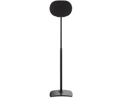 Sanus WSSE3A1-B2 adjustable speaker stand - verstelbaar in hoogte - luidsprekerstandaard - optimale luisterhoogte - kabelbeheer - geschikt voor Sonos ERA 300 - Zwart